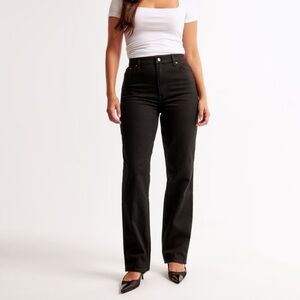 90’s Straight Ultra High Rise Curve Love